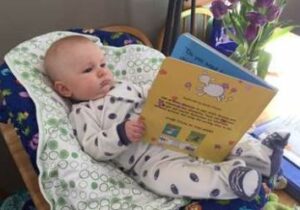 It's never too young to read.