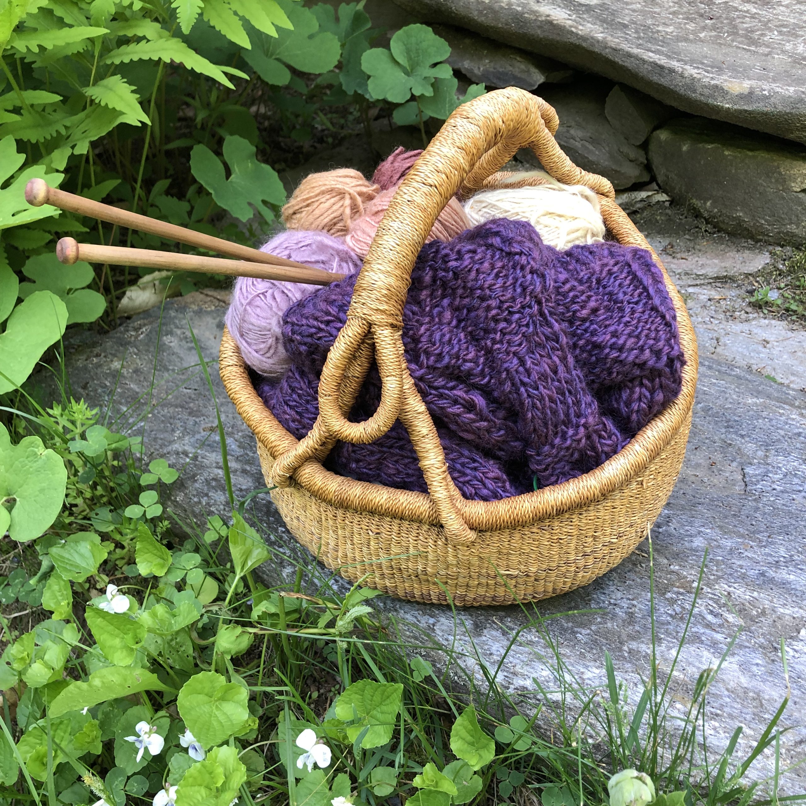 knitting basket