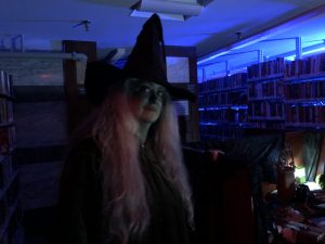 witch in the library