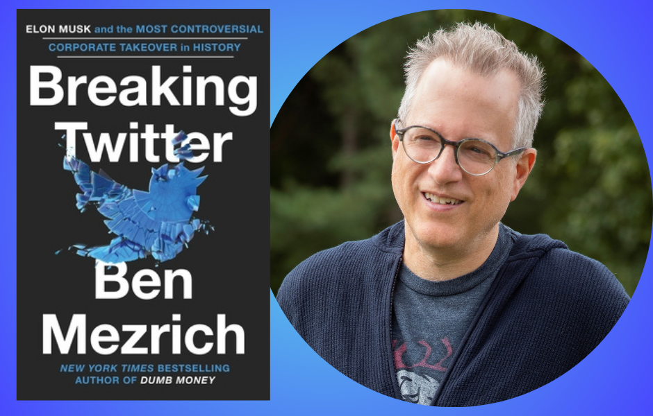 Ben Mezrich & Breaking Twitter book cover