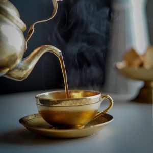 pouring tea