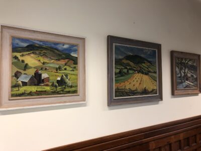 3 Landscape Paintings by Albertus Eugene Jones