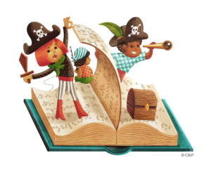 Pirates on a book!