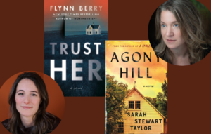 Flynn Berry, Sarah Stewart Taylor & book jackets