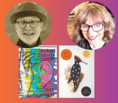 Meg Pokrass & Jeff Friedman & book covers