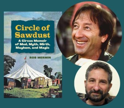 Rob Merman with Rob Gurwitt & book cover