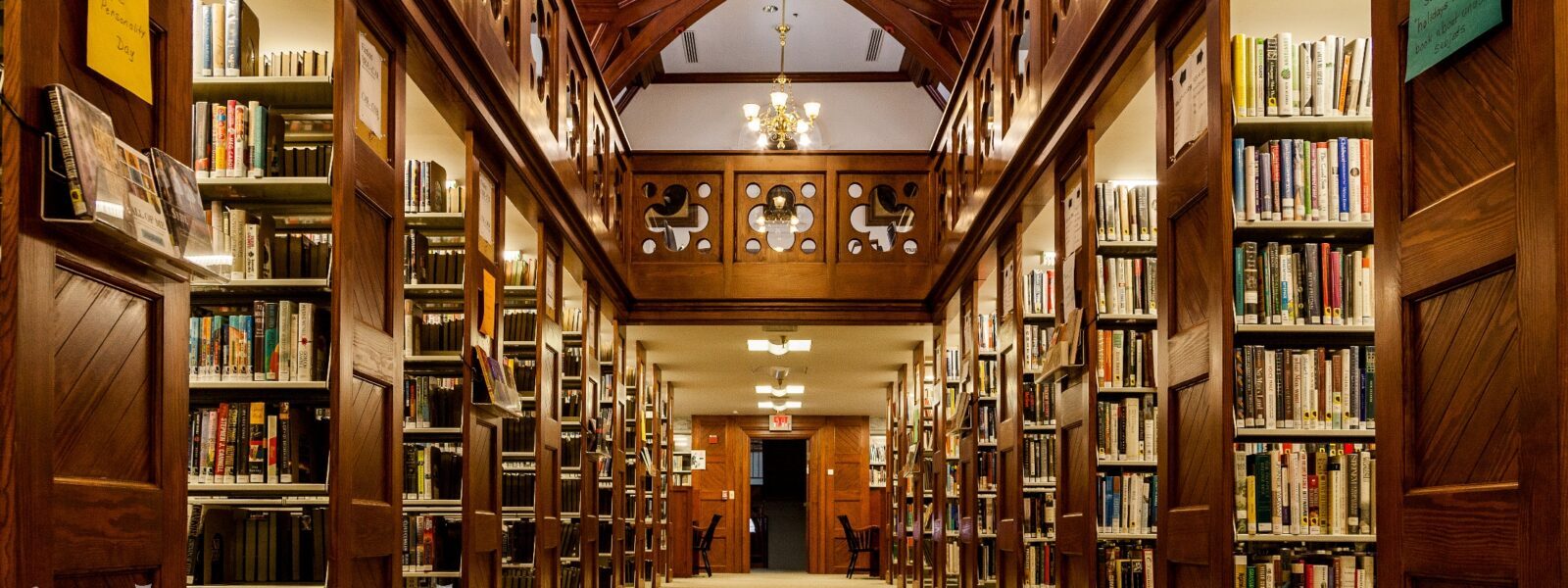 NWPL book stacks (image by Emily Boyd)