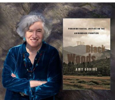 Amy Godine & book cover