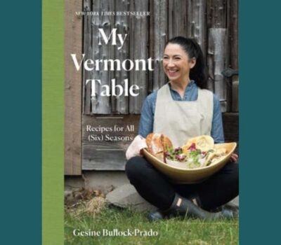 Gesine Bullock-Prado on cover of cookbook
