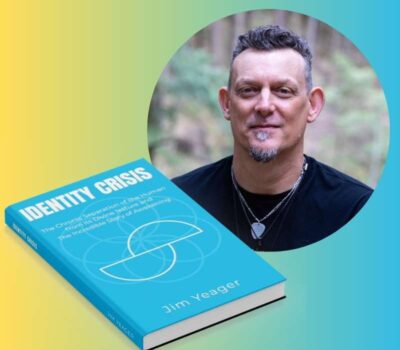 Jim Yeager & book cover