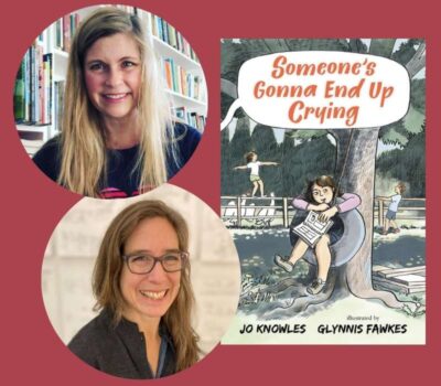 Jo Knowles & Glynnis Fawkes & book cover