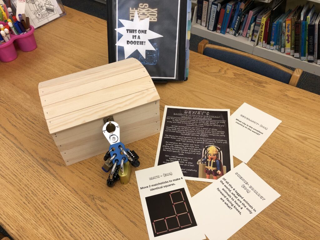 Locks Box & clues 9.2025