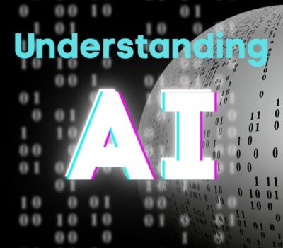 Understanding AI on a background of code