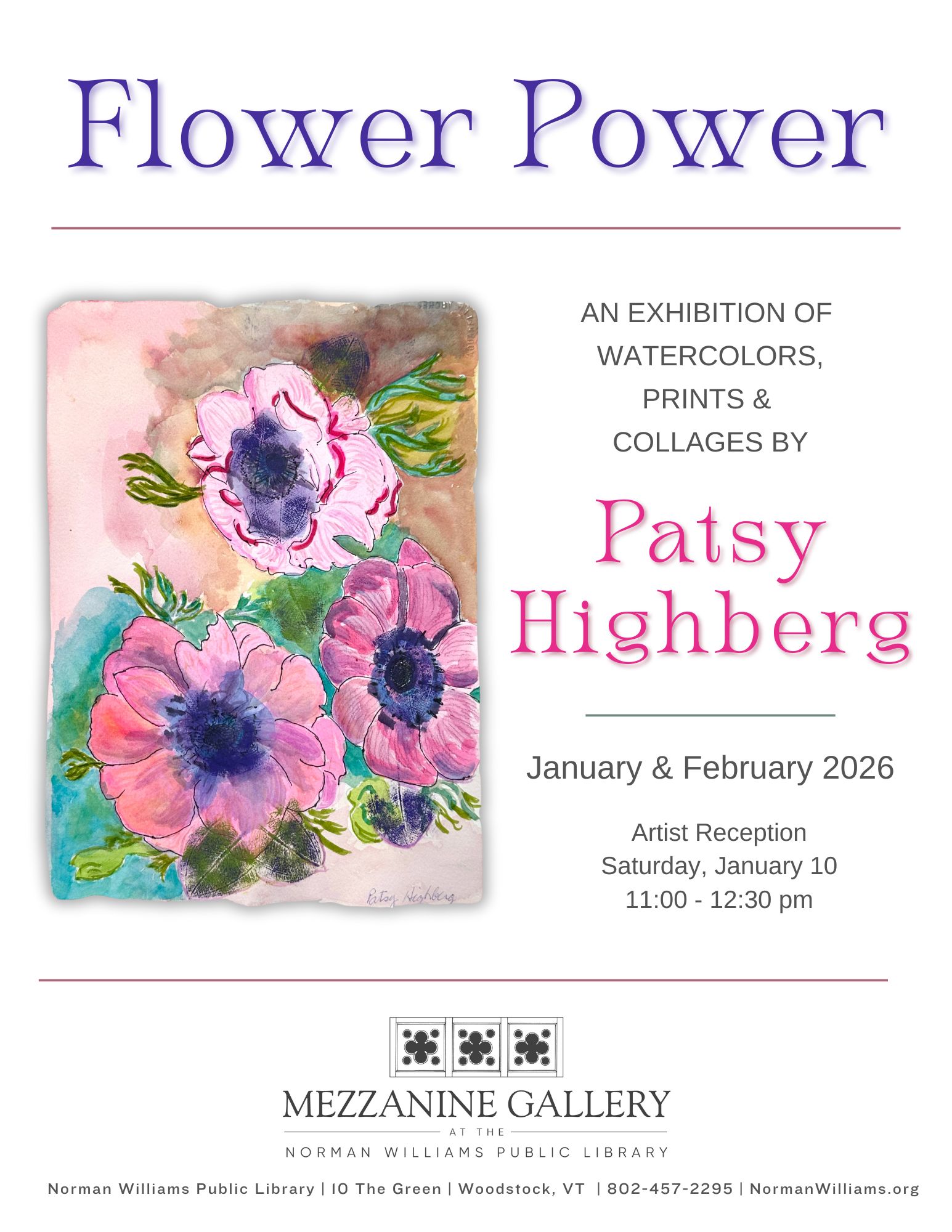 Patsy Highberg poster