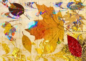 leaf collage