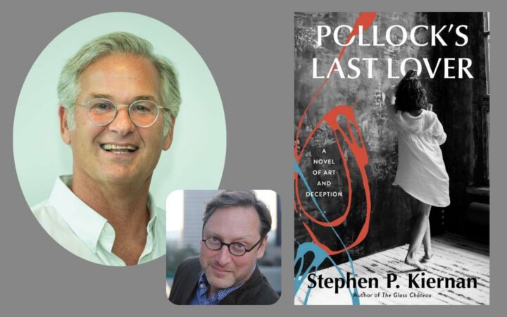 Stephen Kiernan, MT Anderson & book cover