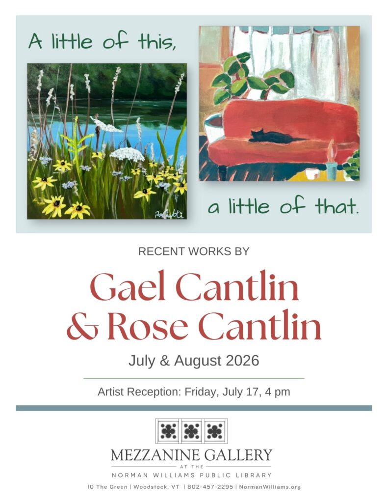 Gael Cantlin & Rose Cantlin exhibit poster