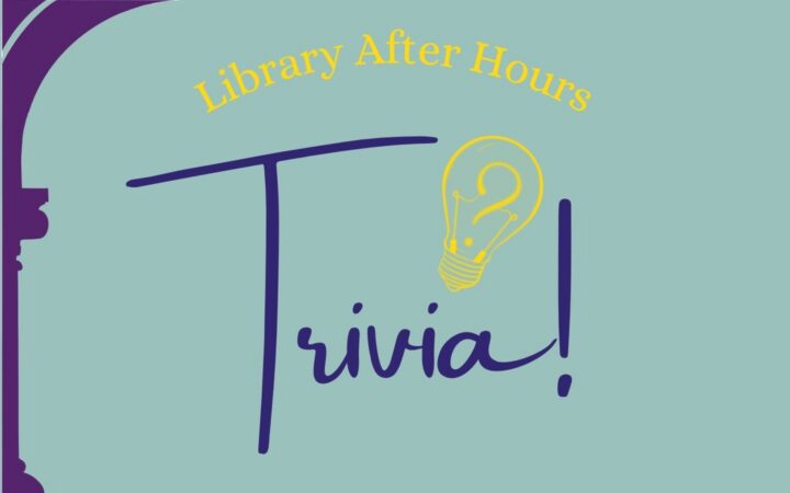 Trivia logo w lightbulb - Library After Hours