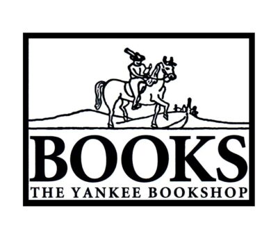 Yankee Bookshop logo - horse & rider