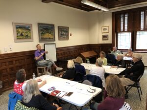 organizing workshop with Kris Harmelink 2025