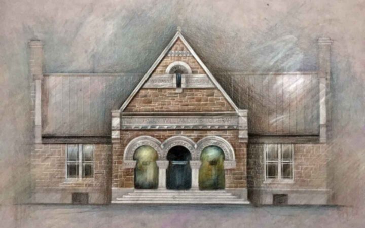 Drawing of NWPL by Gary Barron