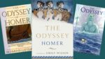 3 book editions of the Odyssey