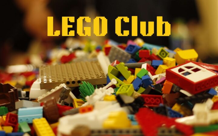 pile of legos w Lego Club logo